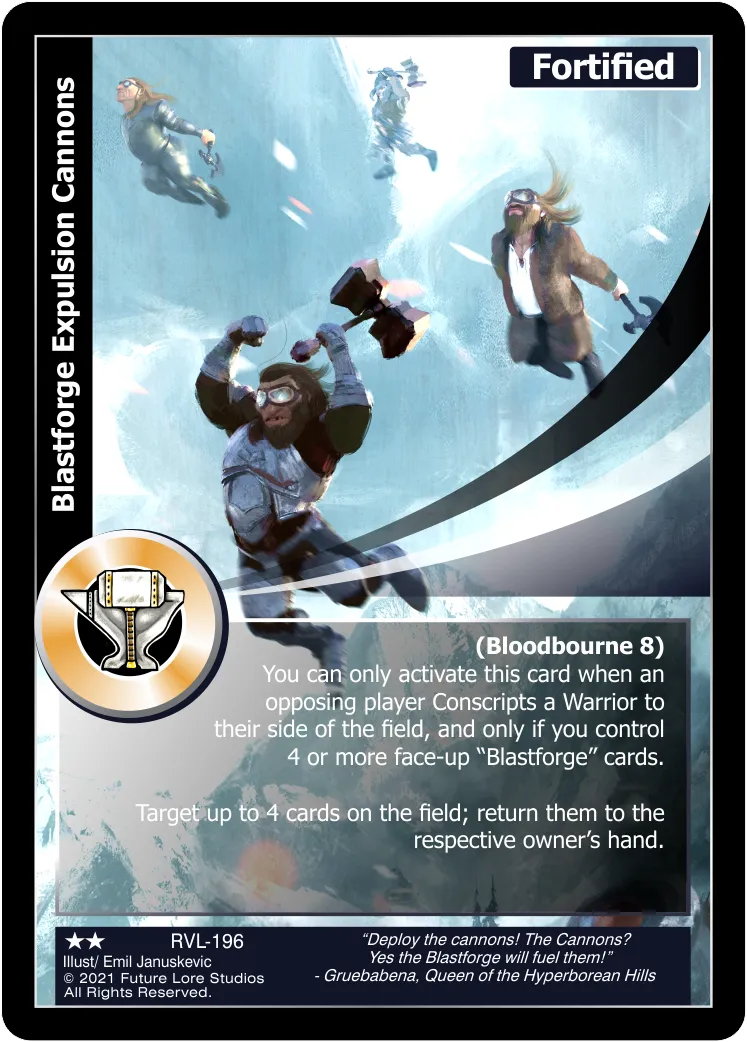 Blastforge Expulsion Cannons (Uncommon) RVL-196
