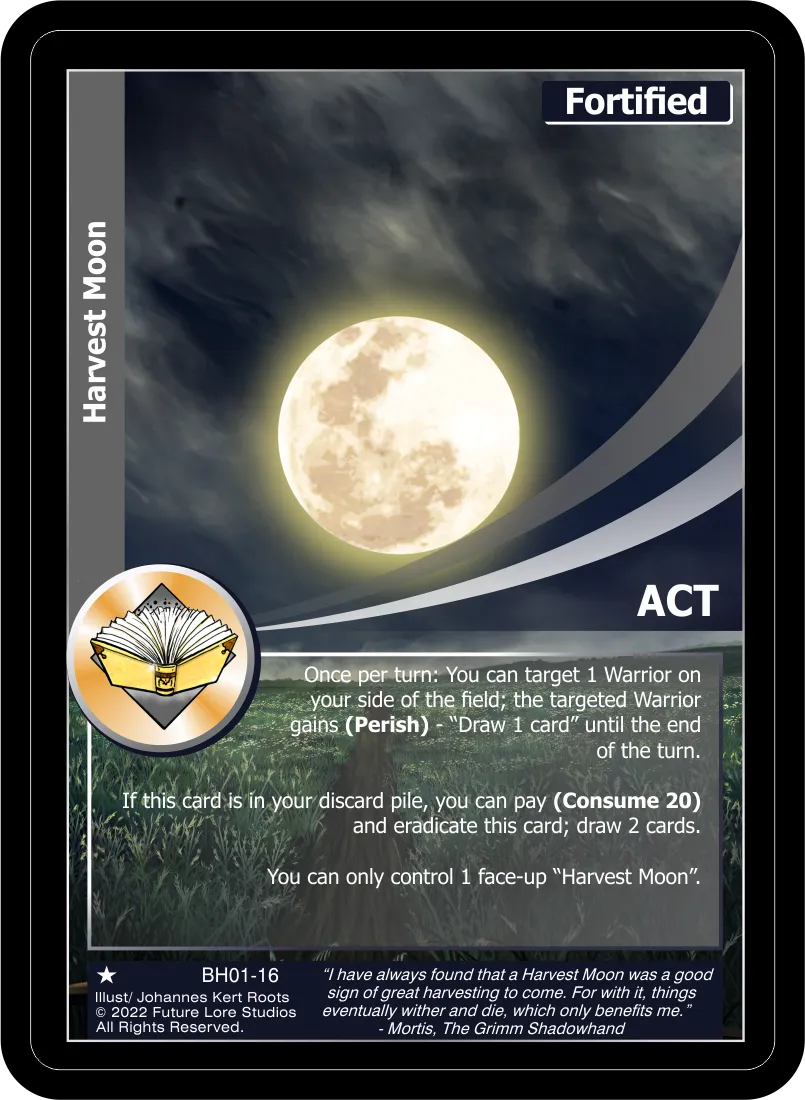 Harvest Moon (Common) BH01-16
