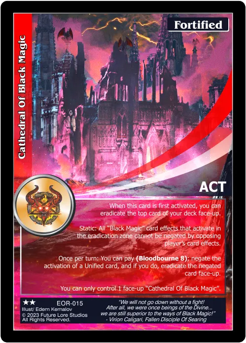 Cathedral Of Black Magic (Uncommon) EOR-015
