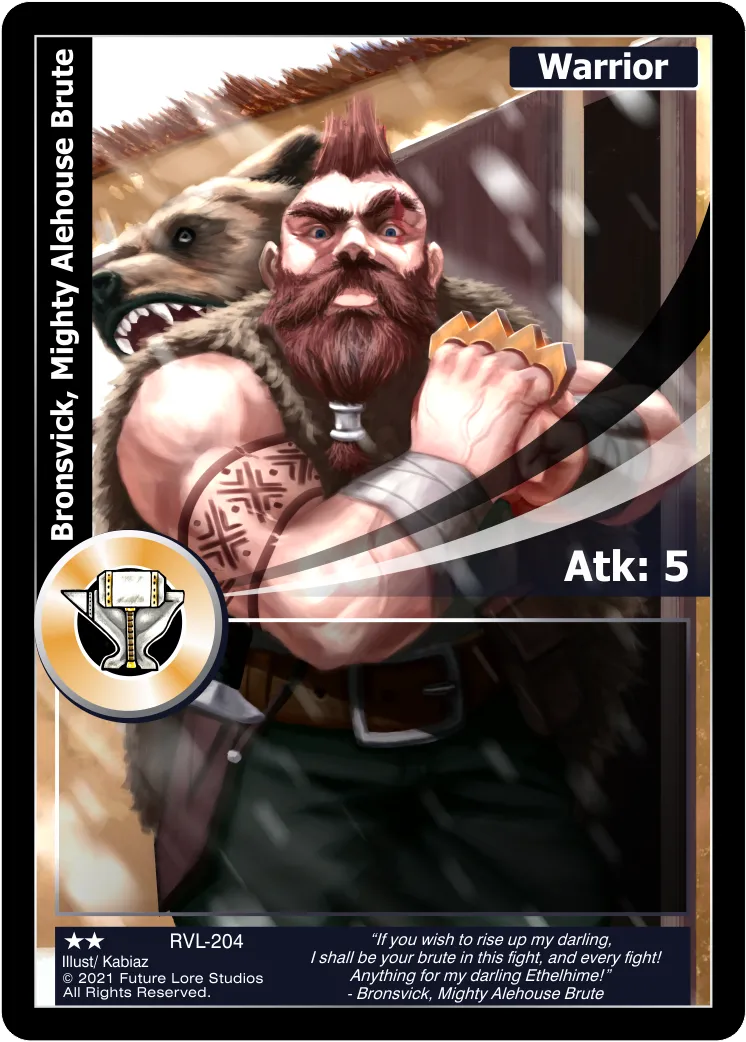 Bronsvick, Mighty Alehouse Brute (Uncommon) RVL-204