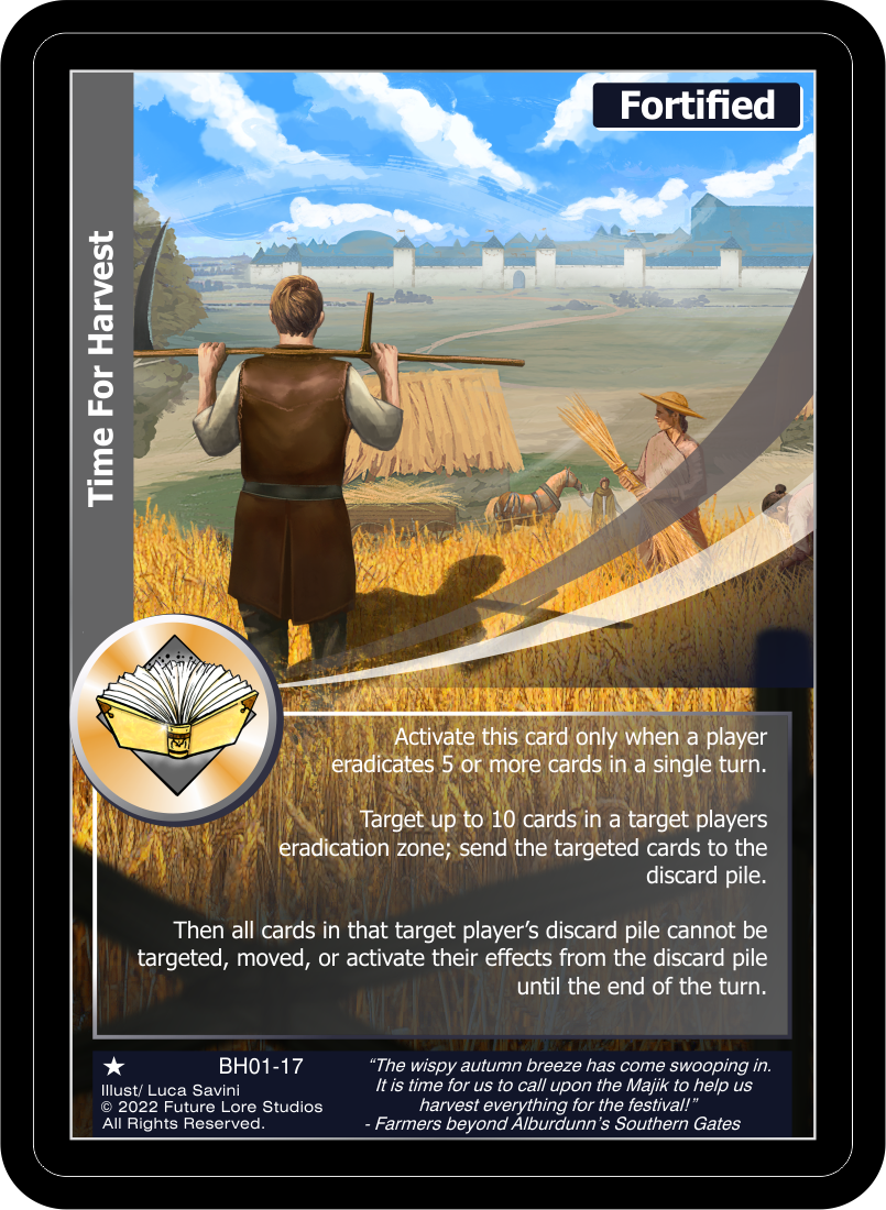 Time For Harvest (Common) BH01-17