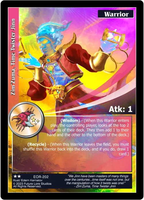 Zim'Zuma, Time Twister Jinn (Uncommon) EOR-202