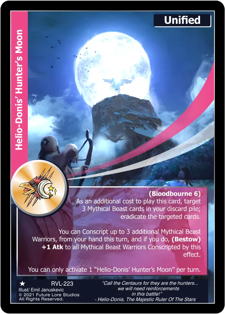Helio-Donis' Hunter's Moon (Common) RVL-223