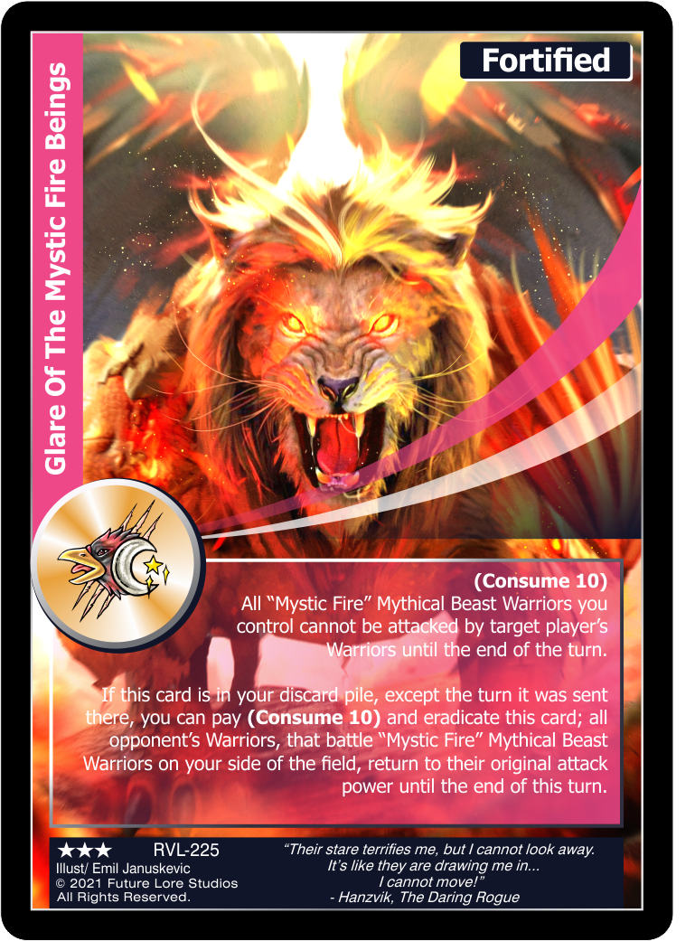 Glare Of The Mystic Fire Beings (Rare) RVL-225
