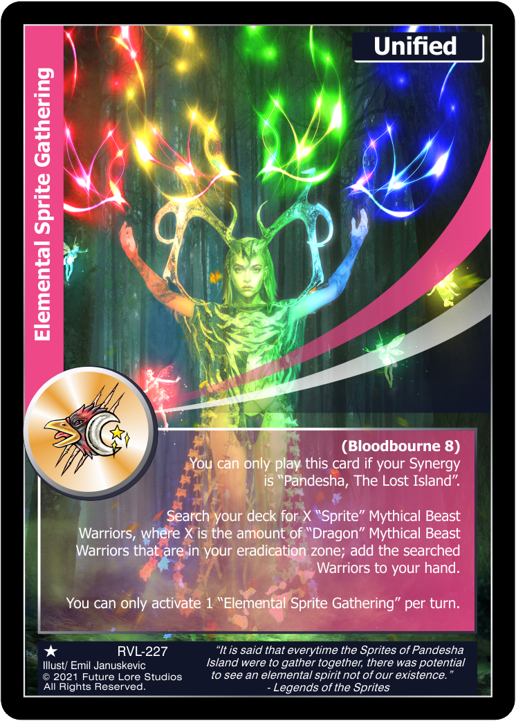 Elemental Sprite Gathering (Common) RVL-227