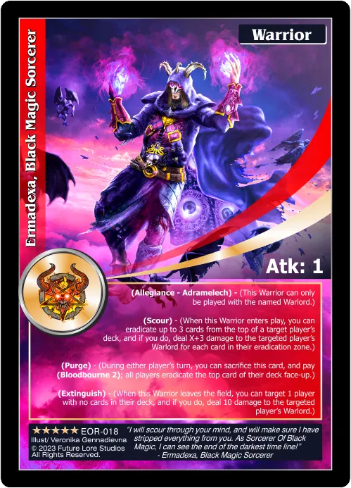 Ermadexa, Black Magic Sorcerer (Exalted) EOR-018