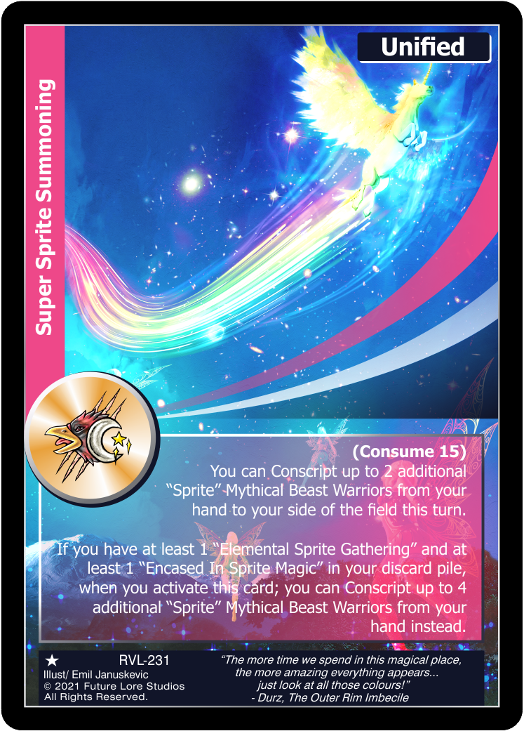 Super Sprite Summoning (Common) RVL-231