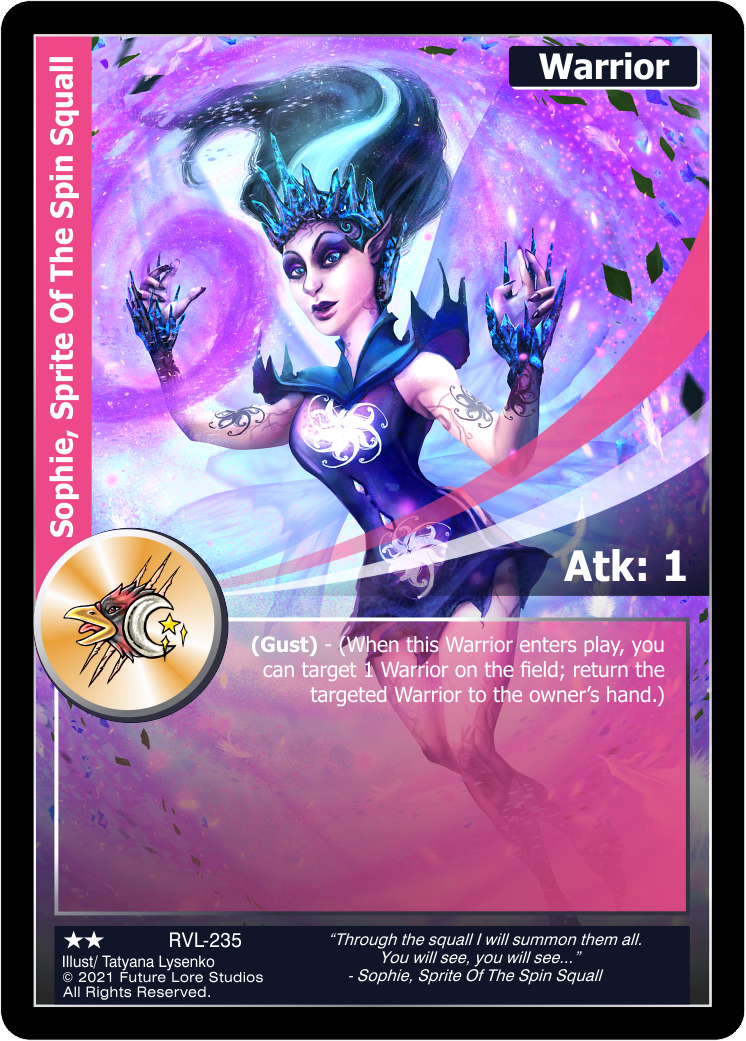 Sophie, Sprite Of The Spin Squall (Uncommon) RVL-235