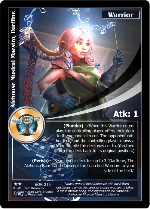 Alehouse Musical Maestro, Darffine (Uncommon) EOR-219