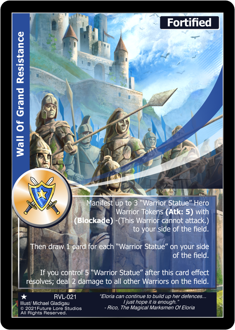 Wall Of Grand Resistance (Common) RVL-021