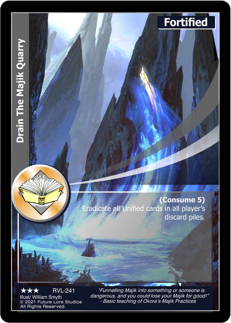 Drain The Majik Quarry (Rare) RVL-241