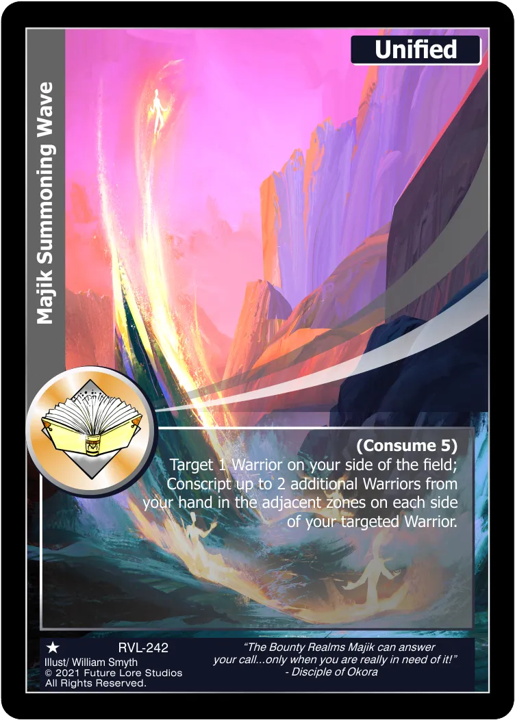 Majik Summoning Wave (Common) RVL-242