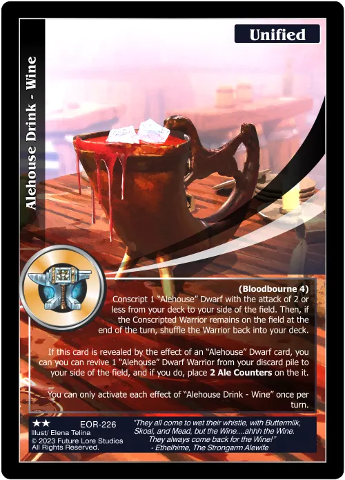 Alehouse Drink - Wine (Uncommon) EOR-226