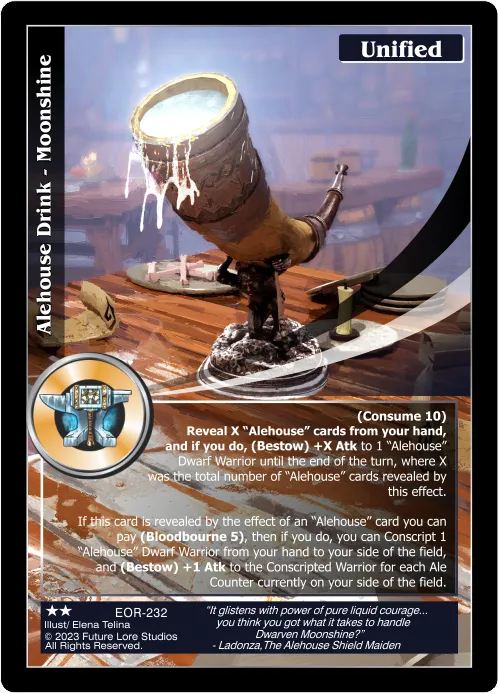 Alehouse Drink - Moonshine (Uncommon) EOR-232