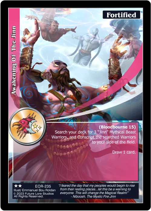 Awakening Of The Jinn (Uncommon) EOR-235