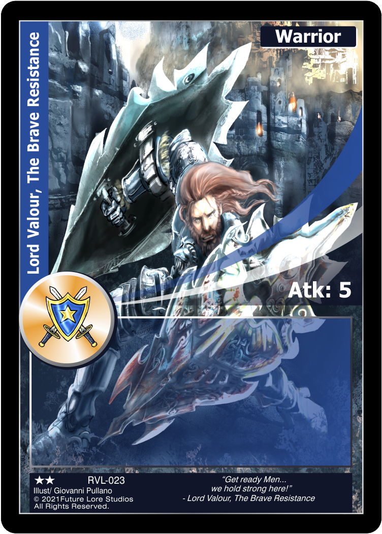 Lord Valour, The Brave Resistance (Uncommon) RVL-023