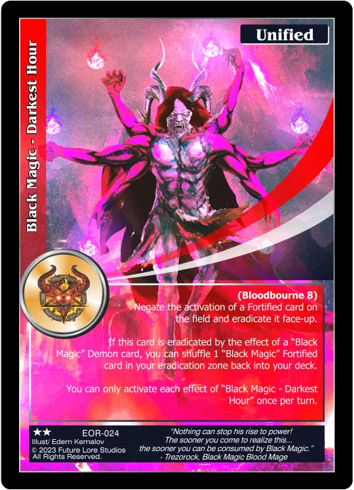 Black Magic - Darkest Hour (Uncommon) EOR-024