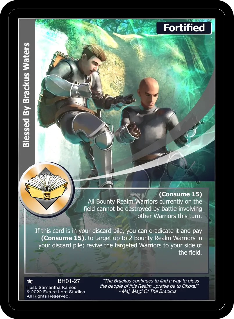 Blessed By Brackus Waters (Common) BH01-27