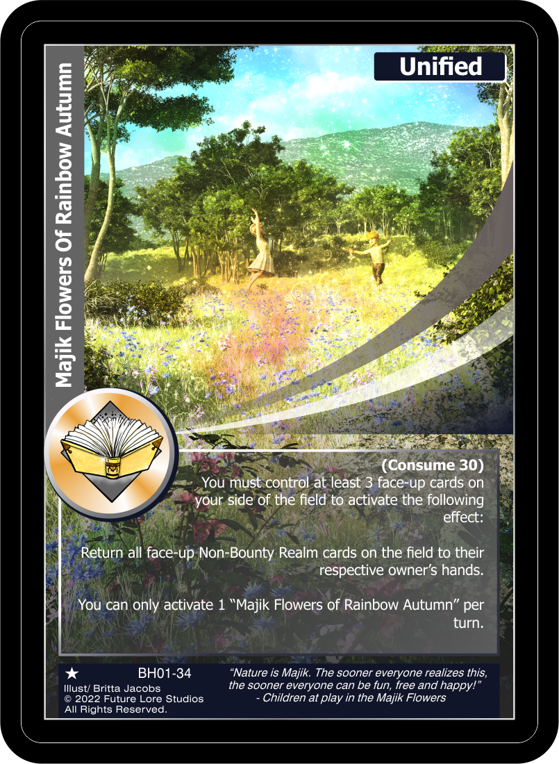 Majik Flowers Of Rainbow Autumn (Common) BH01-34