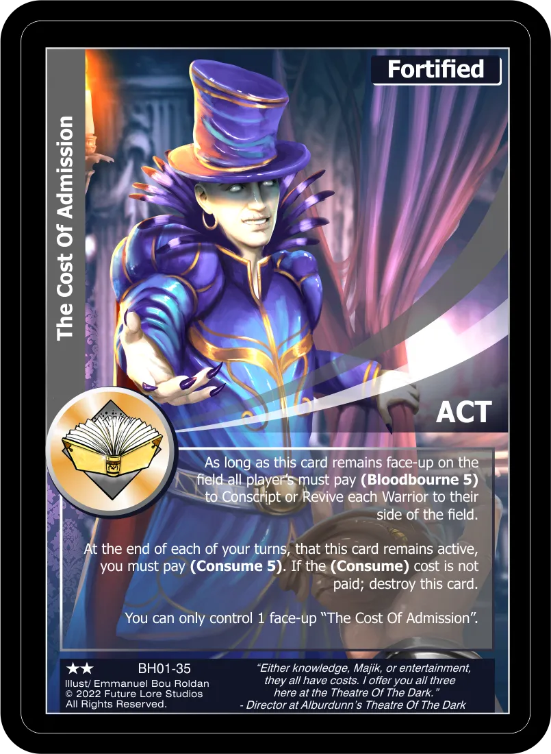 The Cost Of Admission (Uncommon) BH01-35