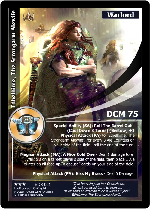 Ethelhime, The Strongarm Alewife (Rare) EOR-001