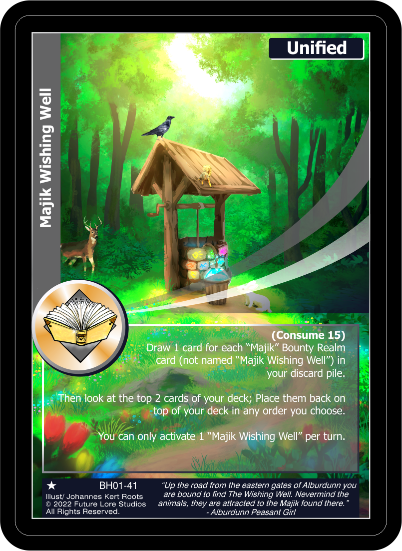 Majik Wishing Well (Common) BH01-41