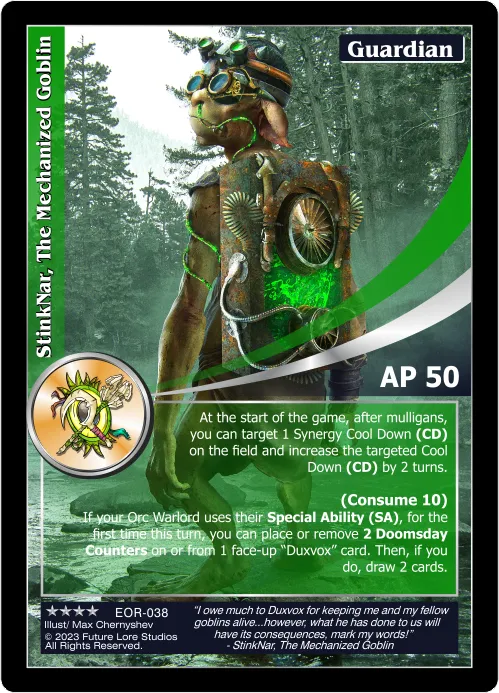 StinkNar, The Mechanized Goblin (Renown) EOR-038