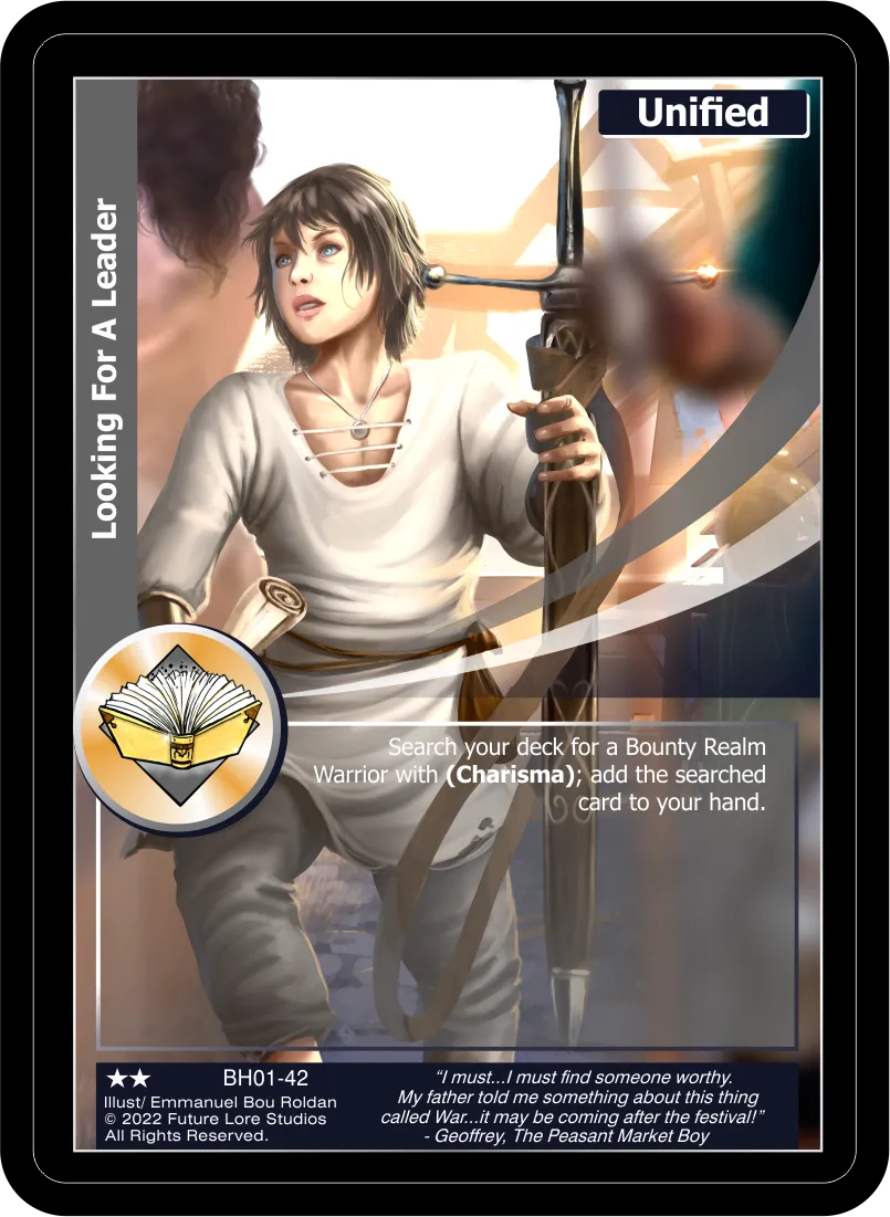 Looking For A Leader (Uncommon) BH01-42