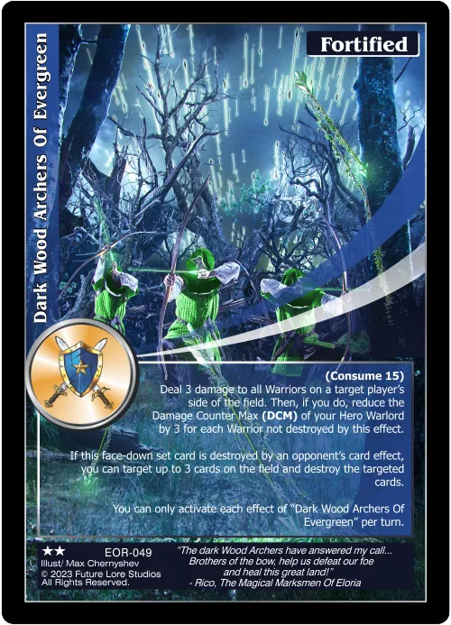 Dark Wood Archers Of Evergreen (Uncommon) EOR-049