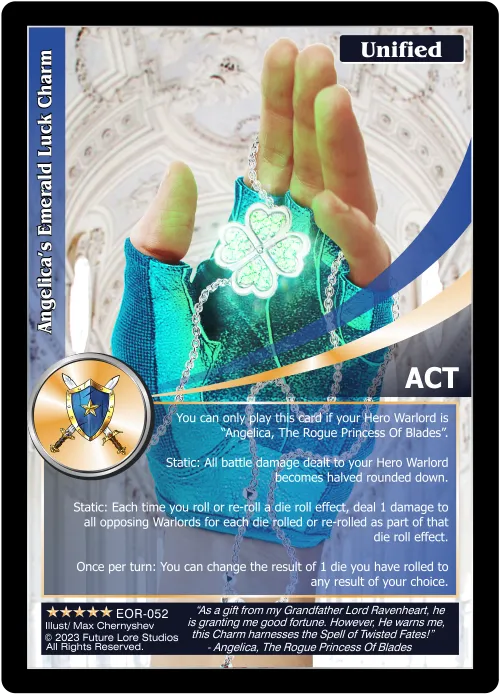 Angelica's Emerald Luck Charm (Exalted) EOR-052