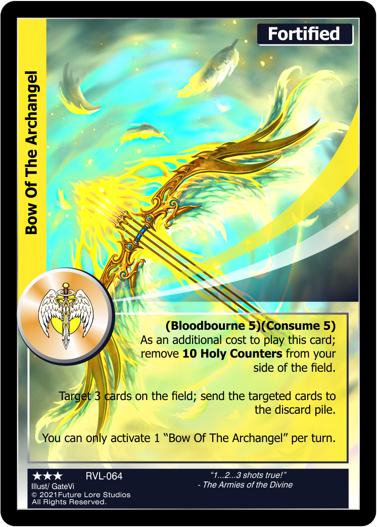 Bow Of The Archangel (Rare) RVL-064