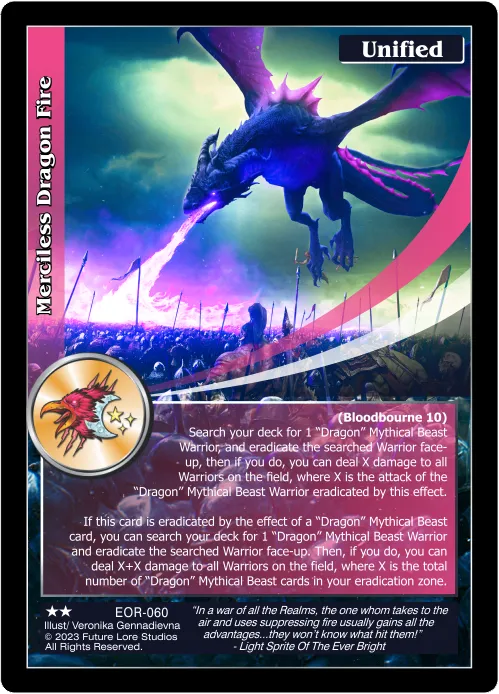 Merciless Dragon Fire (Uncommon) EOR-060