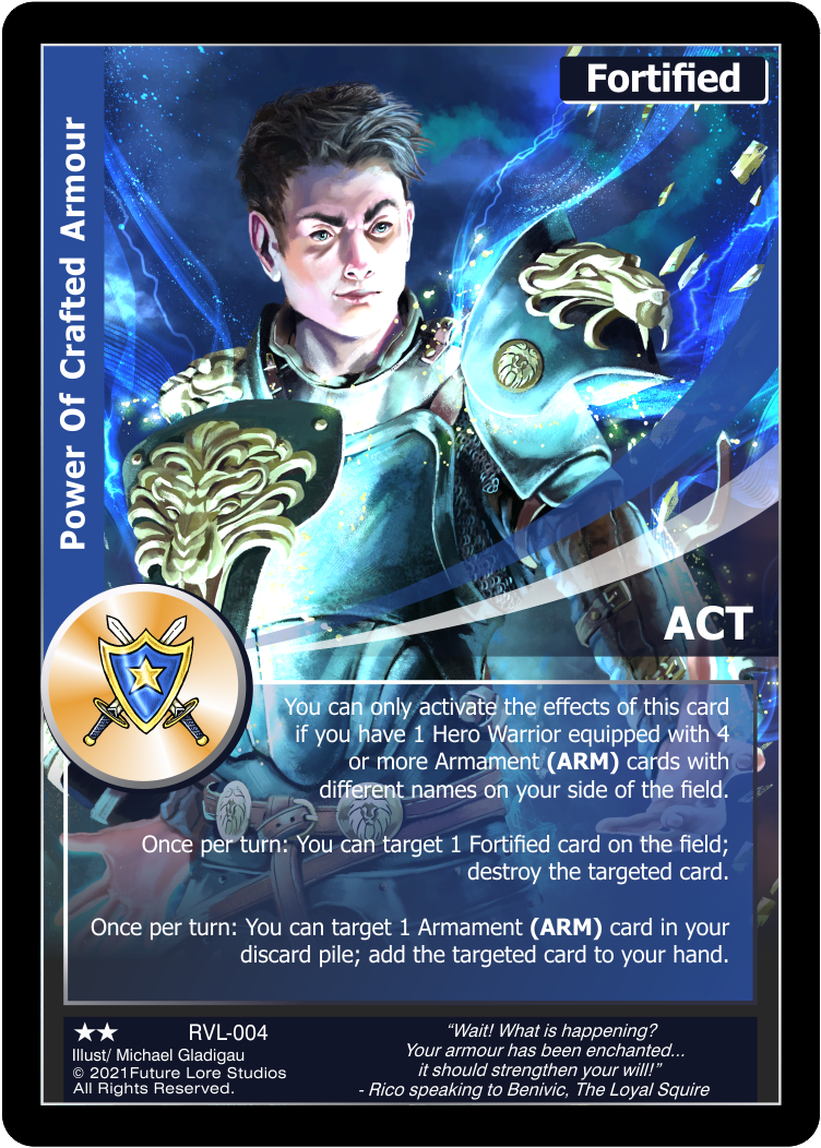 Power Of Crafted Armour (Uncommon) RVL-004