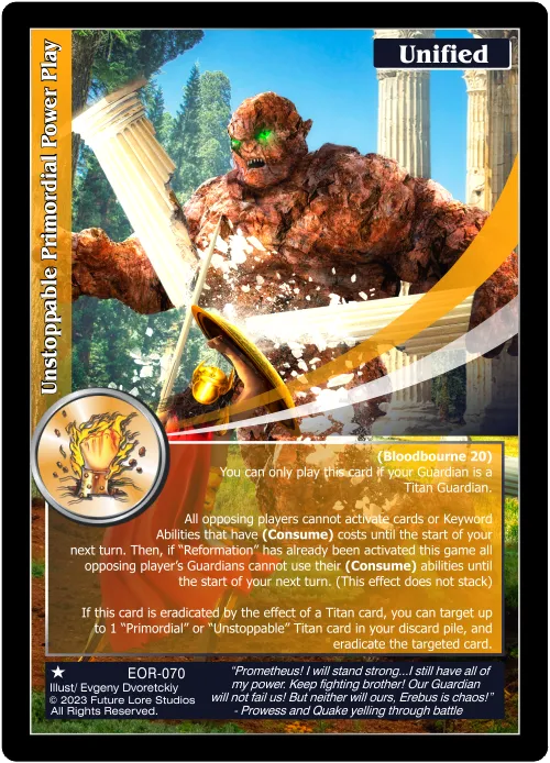 Unstoppable Primordial Power Play (Common) EOR-070