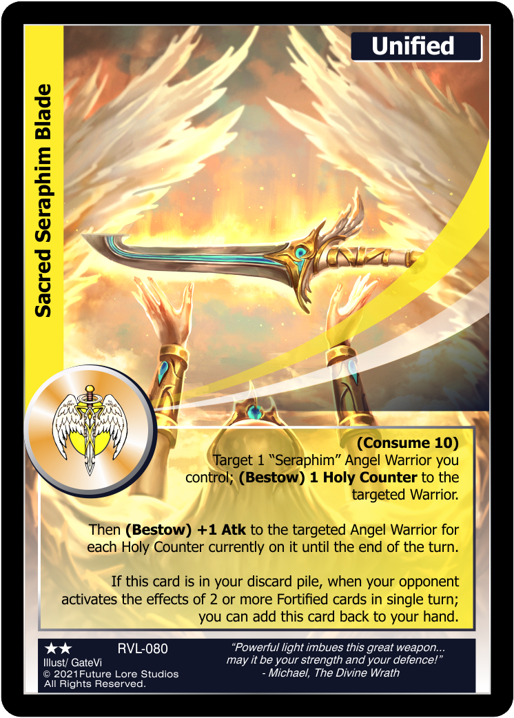 Sacred Seraphim Blade (Uncommon) RVL-080