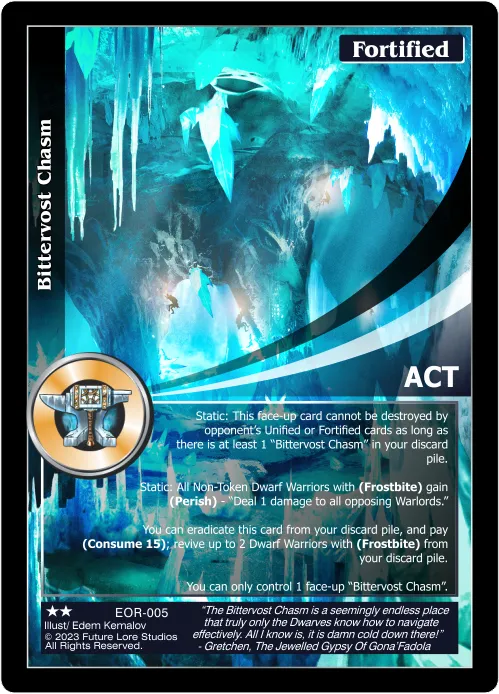 Bittervost Chasm (Uncommon) EOR-005