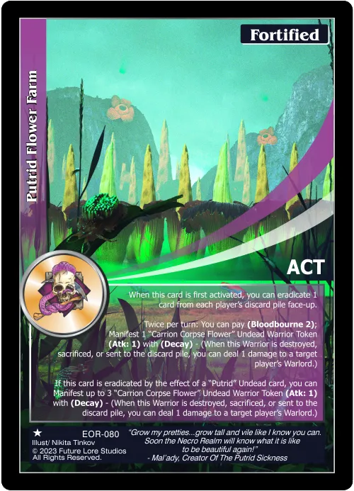 Putrid Flower Farm (Common) EOR-080
