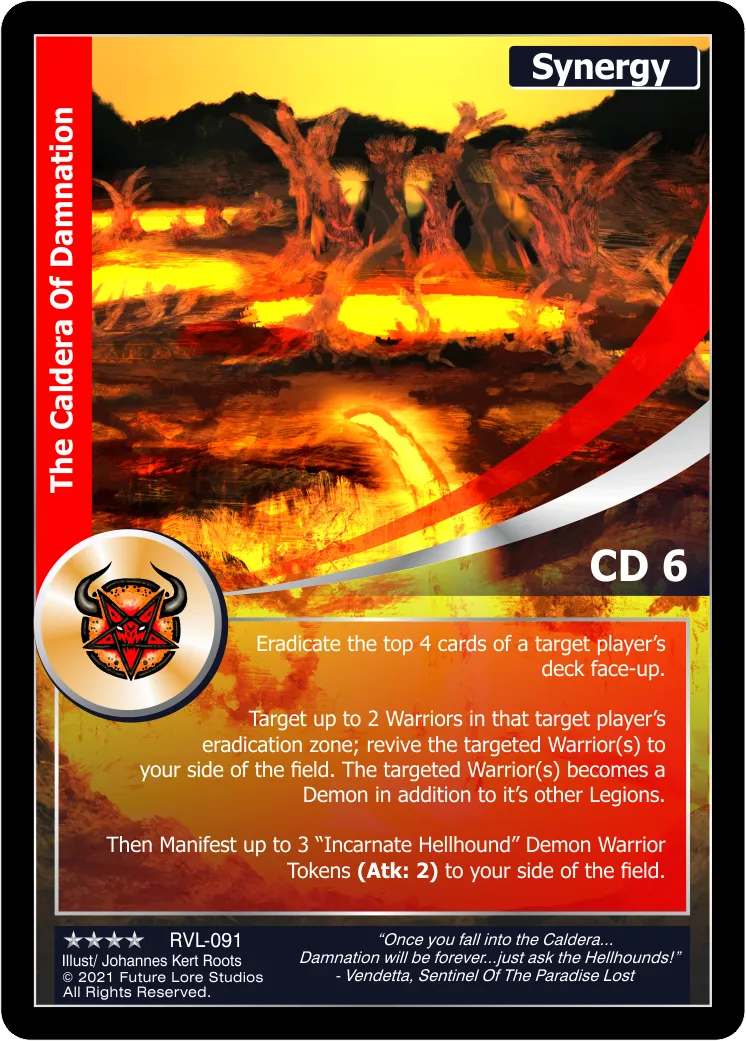 The Caldera Of Damnation (Renown) RVL-091