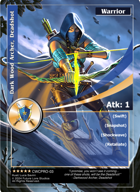 Dark Wood Archer, Deadshot CWCPRO-03