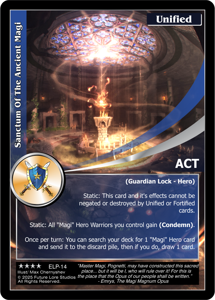 Sanctum of the Ancient Magi (Renown) ELP-14