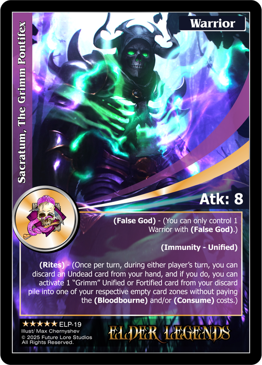 Sacratum, The Grimm Pontifex (Exalted) ELP-19