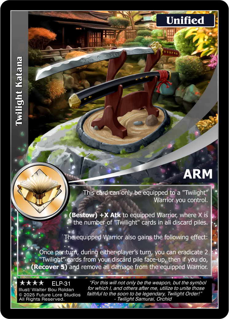 Twilight Katana (Renown) ELP-31