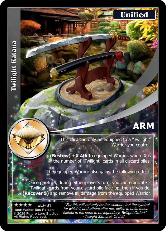Twilight Katana (Renown) ELP-31