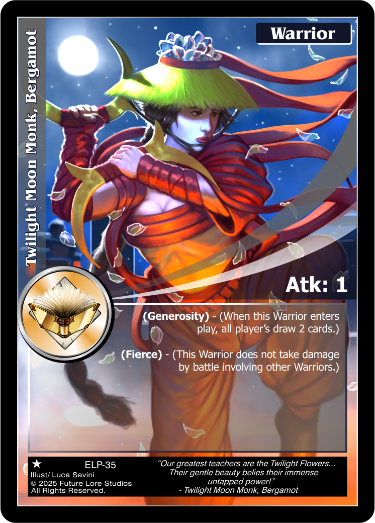 Twilight Moon Monk, Bergamot (Common) ELP-35