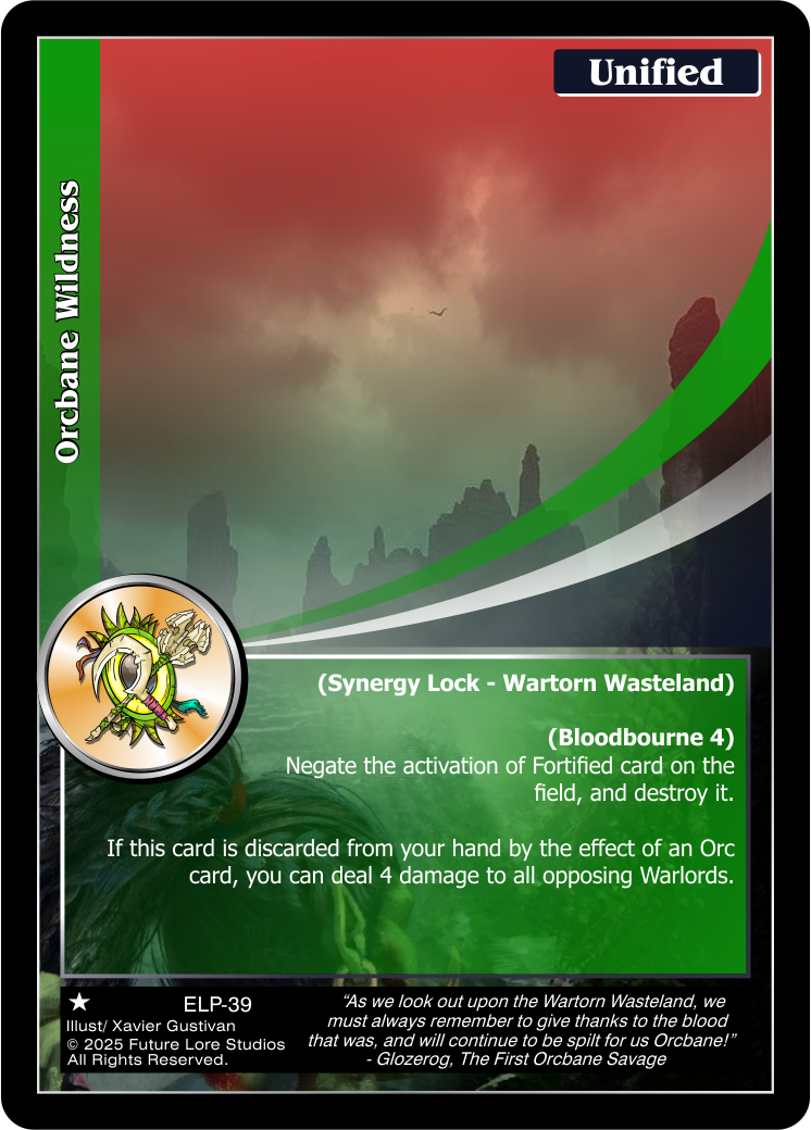Orcbane Wildness (Common) ELP-39
