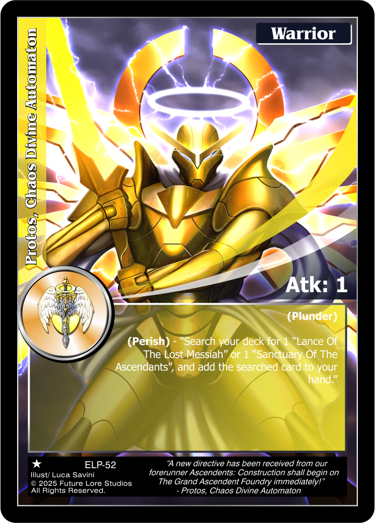 Protos, Chaos Divine Automation (Common) ELP-52