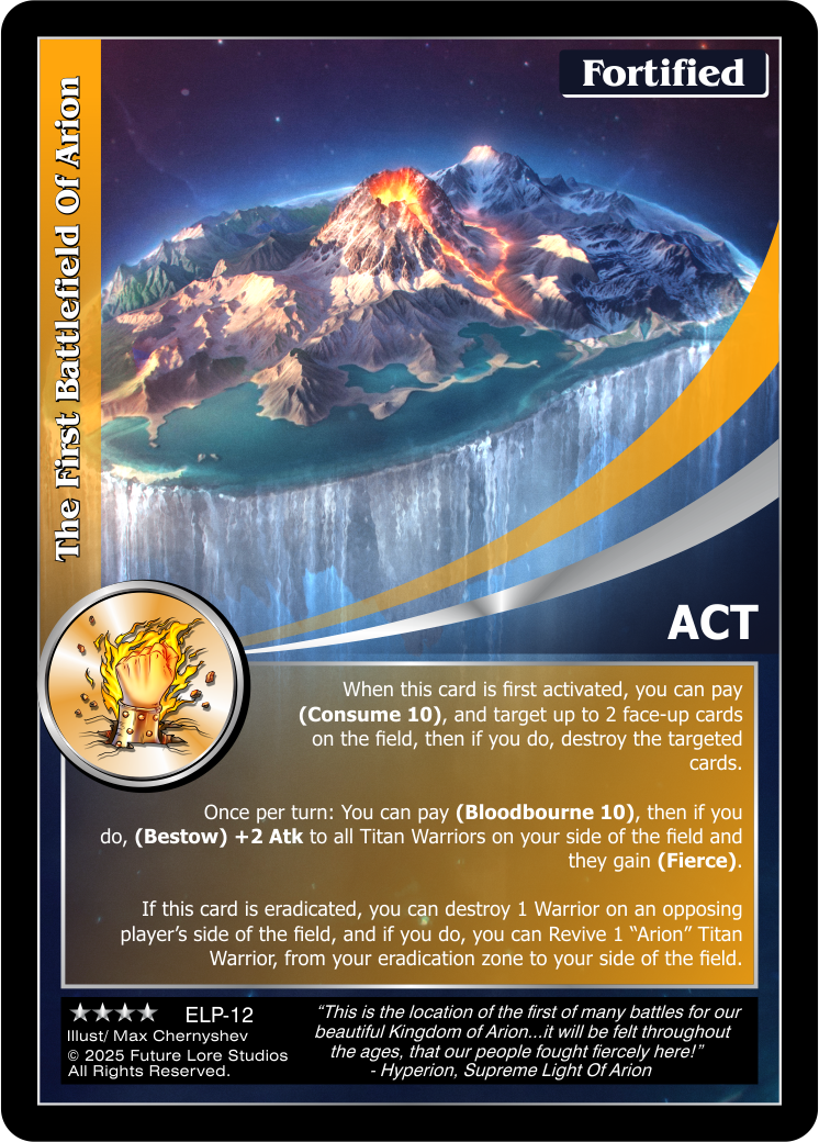 The First Battlefield of Arion (Renown) ELP-12