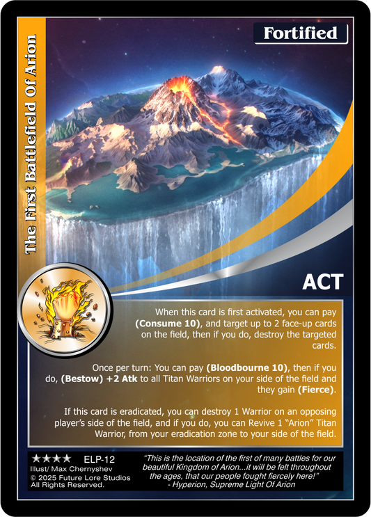 The First Battlefield of Arion (Renown) ELP-12