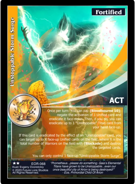Unstoppable Storm Surge (Rare) EORPRO-11