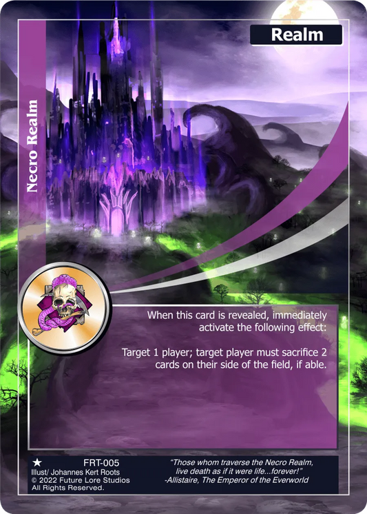 Veil Of Death // Necro Realm (Common) FRT-005